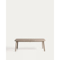 Розсувний вуличний стіл Izola Taupe 220 (280) x 100 см6